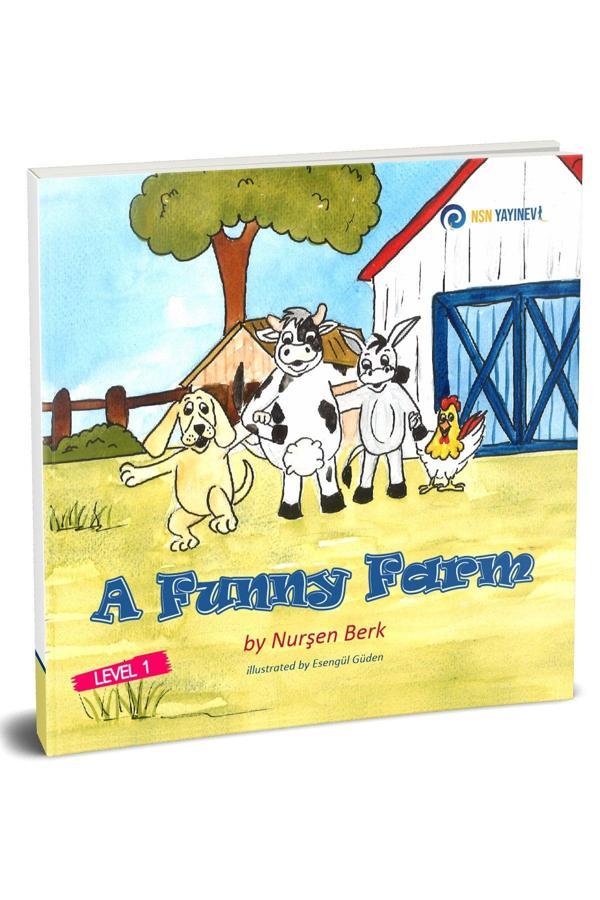 A Funny Farm Level 1 - Nurşen Berk Nsn Yayınları - NSN Yayınevi - Image 1