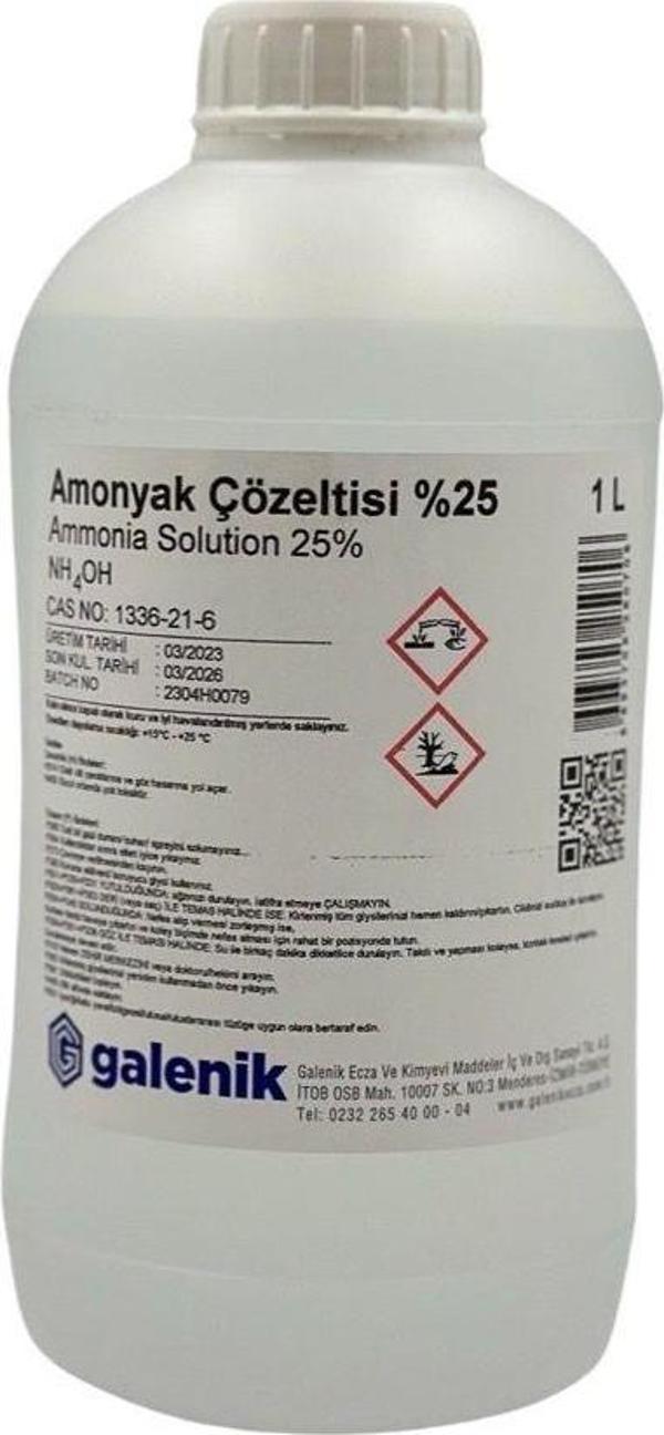 Galenik Amonyak % 25 1 Lt - Image 1