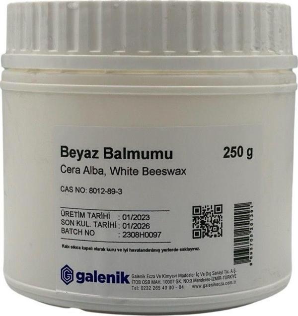 Galenik Beyaz Balmumu 250 G - Image 1
