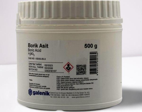 Galenik Borik Asit (Acıde Borıque) 500 Gr - Image 1