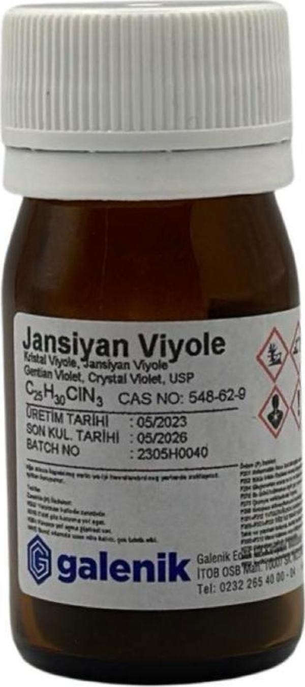 Galenik Jansiyen Viyole (Kristal Viyole) 10 Gr - Image 1