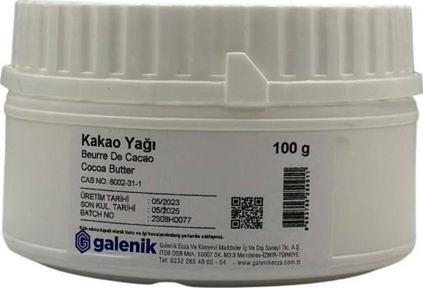 Galenik Kakao Yağı 100 G - Image 1