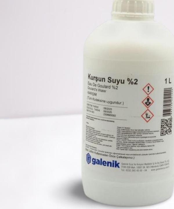 Galenik Kurşun Suyu 1 Lt Eau De Goulard - Image 1