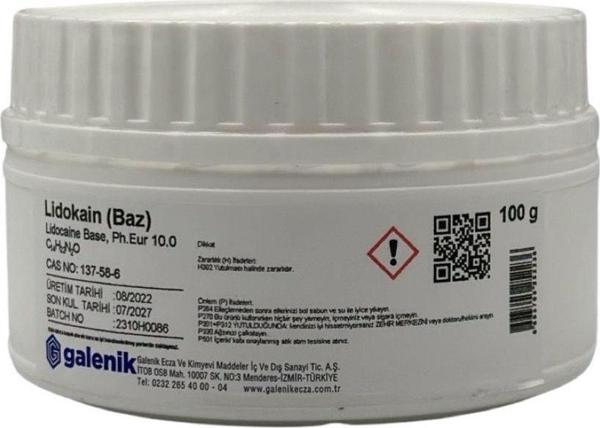 Galenik Lidokain 100 G - Image 1