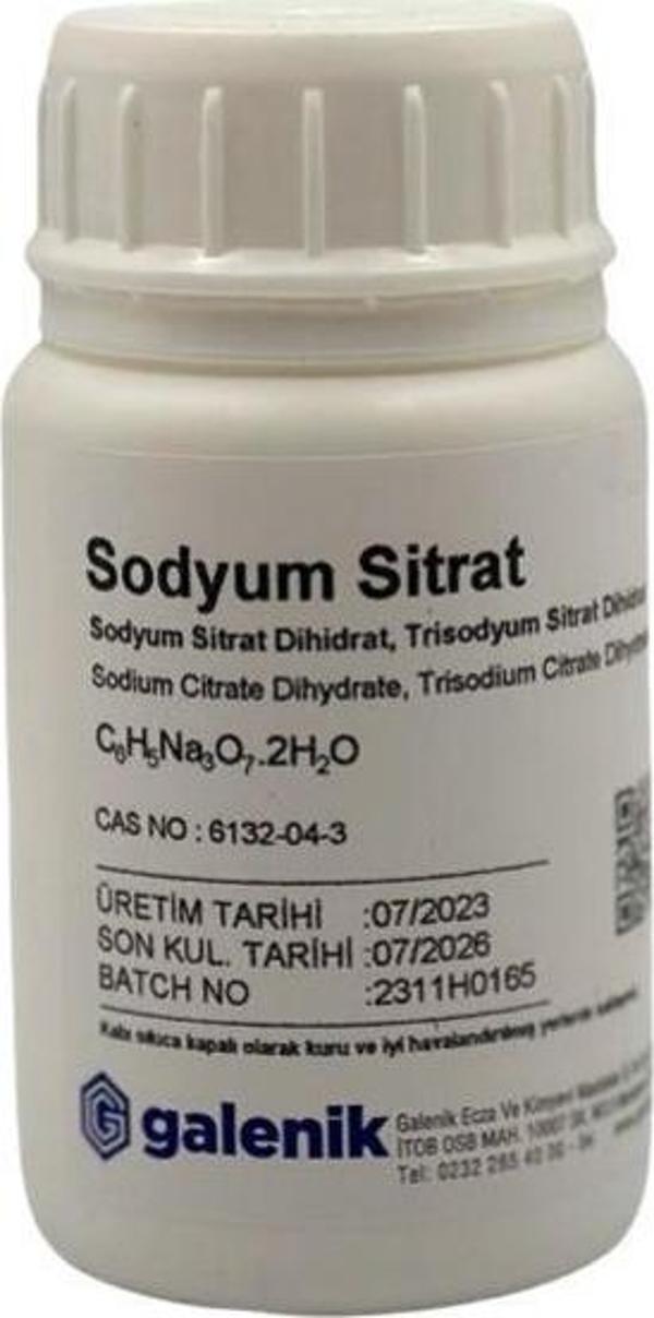 Galenik Sodyum Sitrat 100 Gr - Image 1