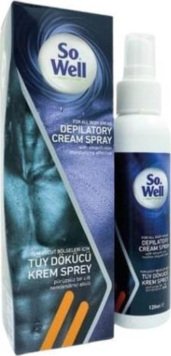 So Well Tüy Dökücü Krem Sprey 120 ml - Erkek - Image 1