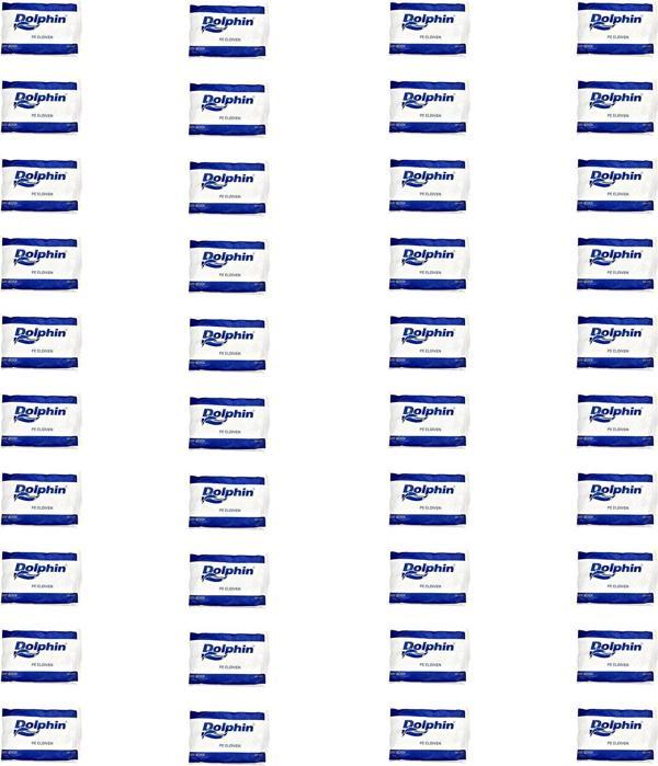 Dolphin PE İş Temizlik Tek Kullanımlık Şeffaf Poşet Market Eldiven - Büyük Boy- 100 Adetlik 40 Paket - Image 1