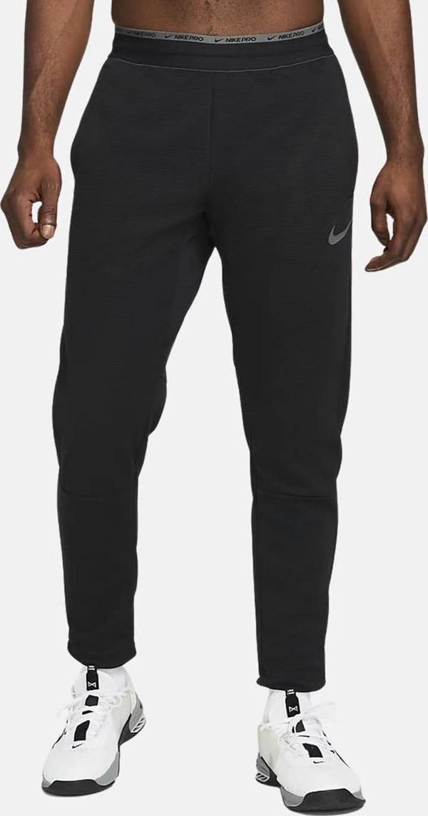 Nike Dri Fit Pro Fleece Fitness Training Men's Pant Erkek Eşofman Altı Siyah - Image 1