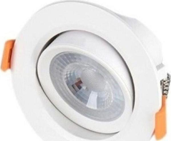 Cata 7 Watt Cob Led Spot Beyaz Gövde Beyaz Işık Kdl107 6400K - Image 1