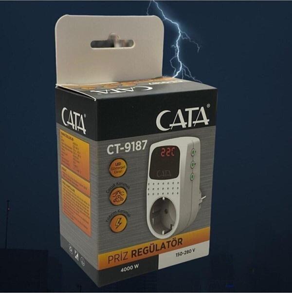 Cata Ct-9187 Akım Korumalı Priz Regülatör Ct-9187 - Image 1