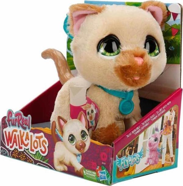 Furreal Yürüyen Dostlarım Kedi E3504 F8132, Sesli Yürüyen Peluş Oyuncak Kedi - Image 1