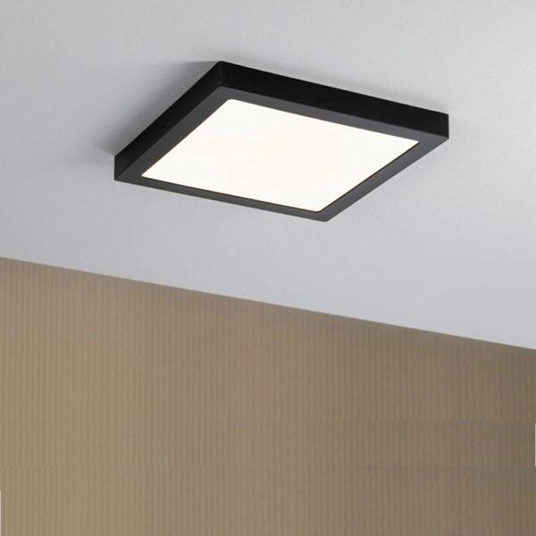 Cata 18 W Led Panel - Beyaz Işık (6500K) - Siyah Kasa - Kare - Sıva Üstü - Ct-5236B - Image 1