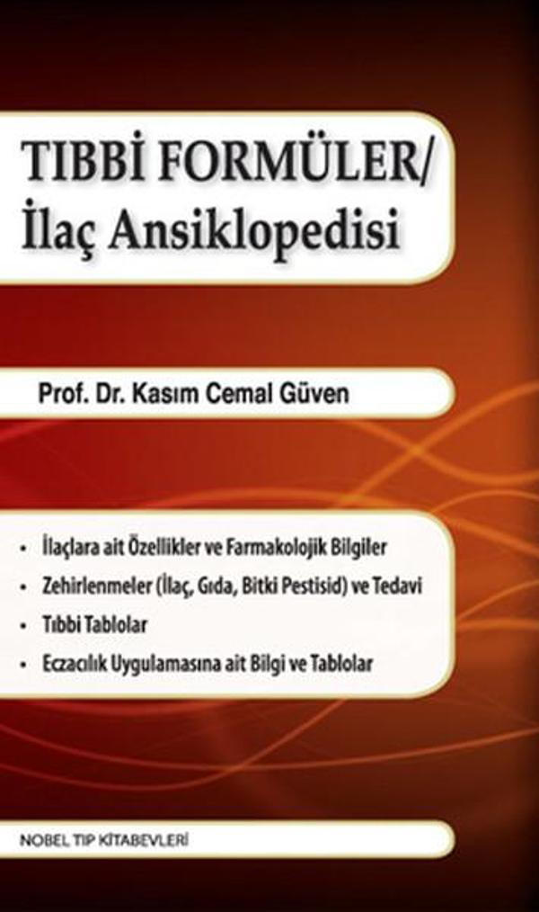 Tıbbi Formüler İlaç Ansiklopedisi - Nobel Tıp Kitabevleri - Image 1