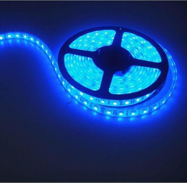 Cata 5 Metre 10 Çipli Iç Mekan Şerit Led Aydınlatma Mavi Ct-4484 - Image 1