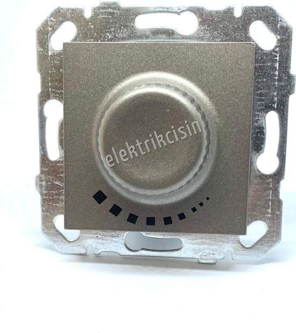 Netelsan Byobu Füme Dimmer Anahtarı (Çerçeve Hariç) 1 Adet - Image 1