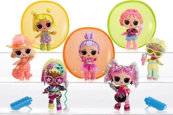 LOL Tots Neon Pop Yıl, Çocuklar İçin Eğitici ve Renkli Sihirli Bebek Seti - Image 1