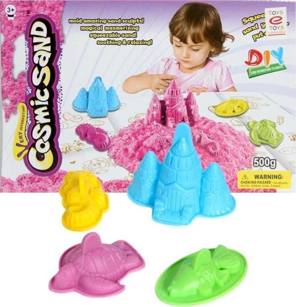 Çocuk Kozmik Oyun Kumu Seti 500 Gr. - Image 1