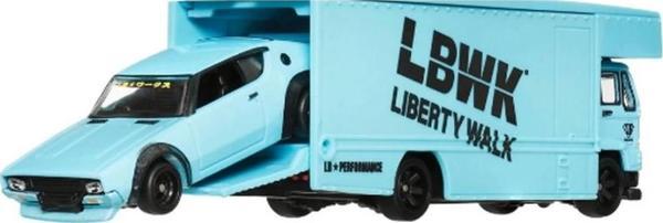 Çocuk Hot Wheels Team Transport Nissan Skyline 2000 GT-R Fleet Flye HRV45 - Image 1