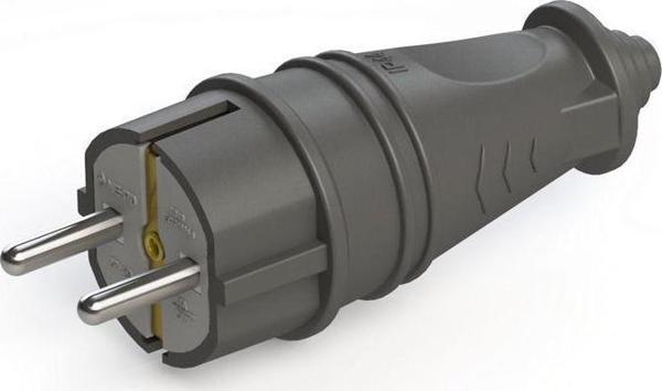 Ne-Ad 4001 1X16A Kauçuk Topraklı Erkek Fiş - Image 1