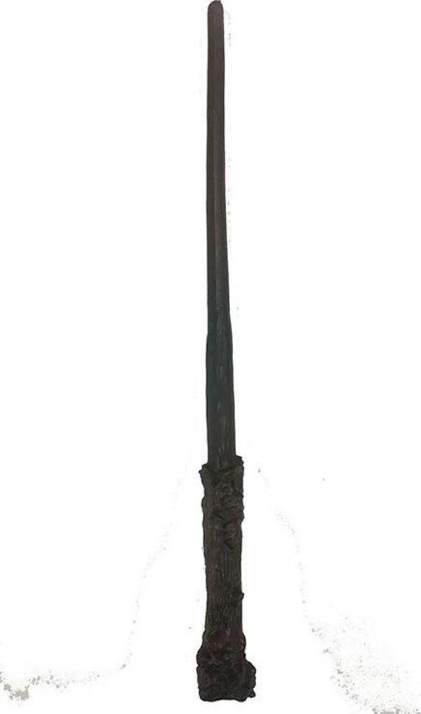 Çocuk Harry Potter Asası 30 cm ve Siyah Çerçeveli Harry Potter Gözlüğü Seti - Image 1