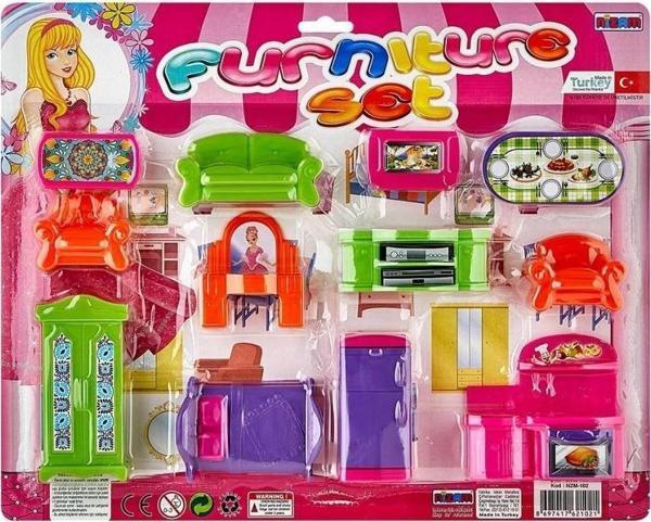 Çocuk NZM-102 Nizam, Mini Furniture - Büyük Eşya Seti / +3 yaş - Image 1