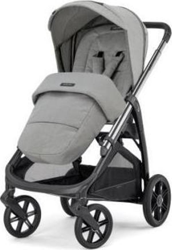 Aptica Glam Tek El Tek Hamle ile Katlanıp Açılan Çift Yön Bebek Arabası - Satin Grey - Image 1