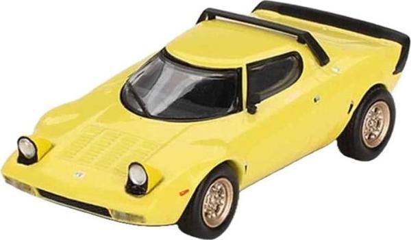 Çocuk Mini GT 1/64 Lancia Stratos HF Stradale Giallo Fly - Image 1