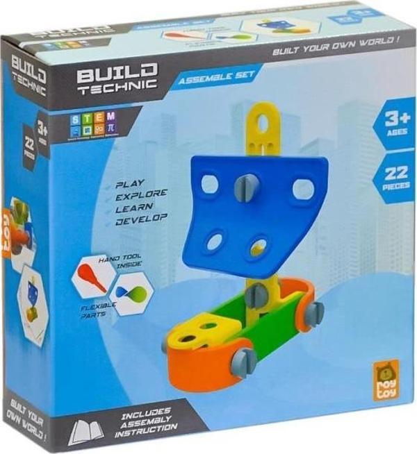 Çocuk 4100101-2 Yapboz Araçlar Sök Tak -Asya - Image 1