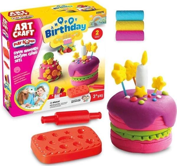 Çocuk 03575 Dede, Doğum Günü Oyun Hamuru 150 gr - Image 1