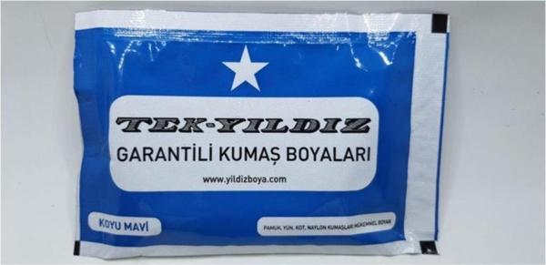 TekYıldız Kumaş Boyası - Koyu Mavi - Image 1