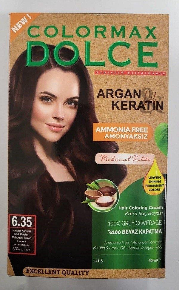 Colormax Amonyaksız Saç Boyası - 6.35 Havana Kahvesi - Image 1
