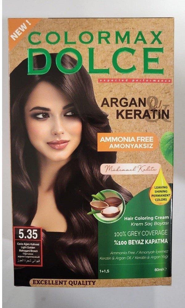 Colormax Amonyaksız Saç Boyası - 5.35 Ceviz Ağacı Kahvesi - Image 1