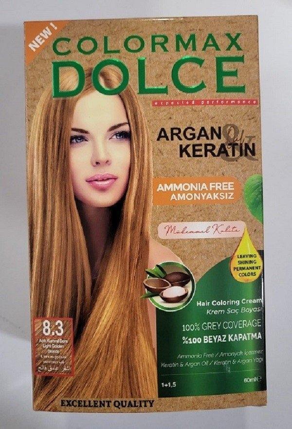 Colormax Amonyaksız Saç Boyası - 8.3 Açık Kumral Dore - Image 1
