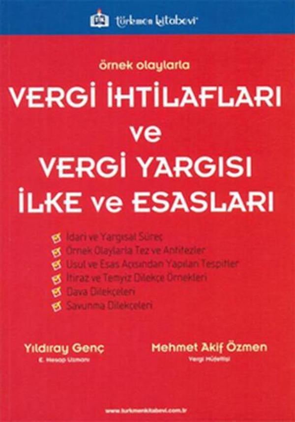 Vergi İhtilafları ve Vergi Yargısı İlke ve Esasları - Türkmen Kitabevi - Image 1