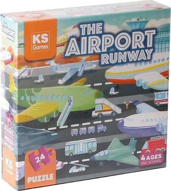 Çocuk PRS 32707 The Airport runway Pre School Puzzle -KSPuzzle - Image 1
