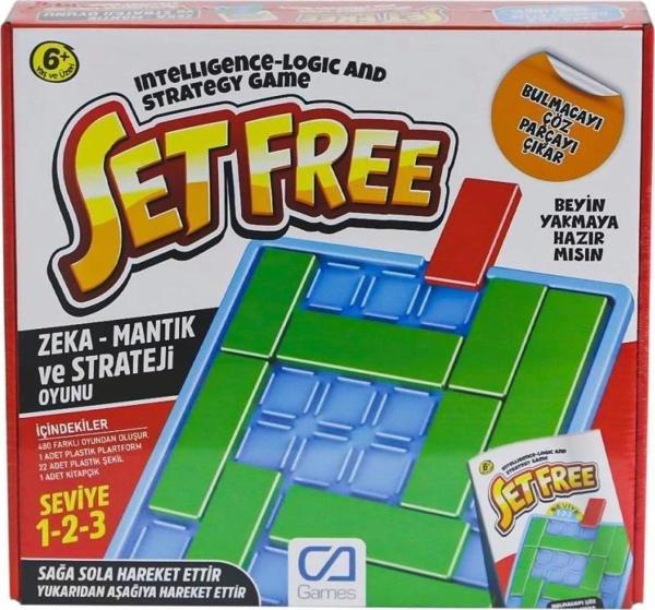 Çocuk 620 CAPLS-5264 Setfree Zeka, Mantık ve Strateji Oyunu -CaGames - Image 1