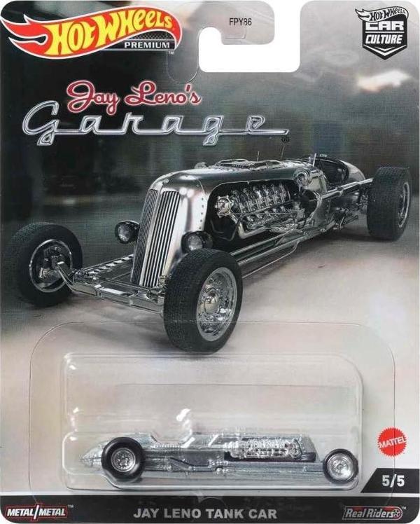 Hot Wheels Premium Jay Leno's Garage - Jay Leno Tank Car HCJ85 - Image 1