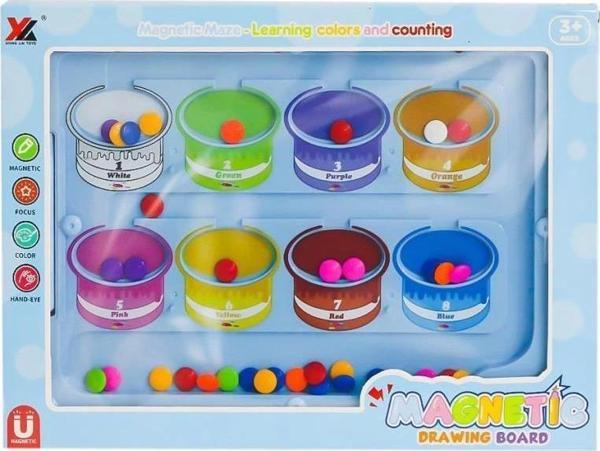 Çocuk 677 Steam Renkler ve Sayılar Eğitim Tahtası -Birliktoys - Image 1
