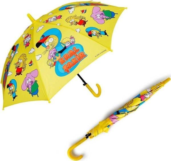 Çocuk 2448 Kral Şakir Çocuk Şemsiye 45 cm -Sunman - Image 1