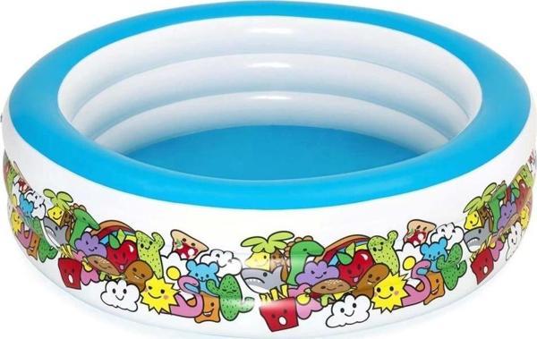 Çocuk Çocuk Şişme Jumbo Desenli Havuz 51122 - Image 1
