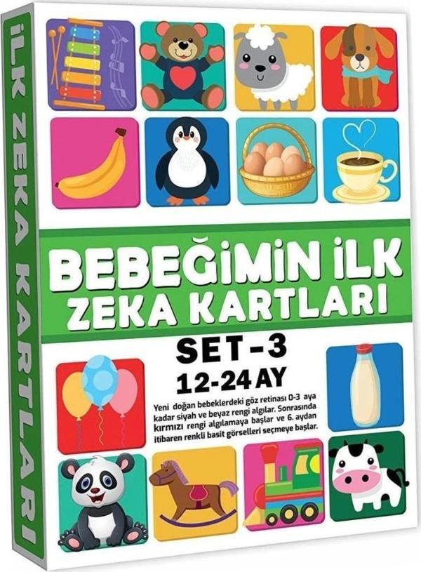 Çocuk 2212 Eğitici Kartlar 12-24 Ay Zeka Kartları  -Dıytoys - Image 1