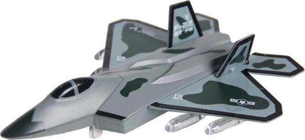 Çocuk Metal Çekbırak Savaş Uçağı - Image 1