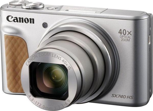 Canon PowerShot SX740 HS Dijital Kamera (Silver) - Image 1