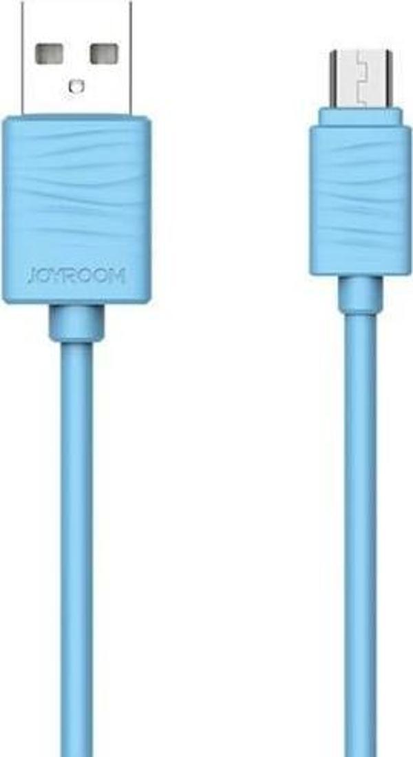 Joyroom JR-S118 Micro USB Hızlı Şarj ve Data Kablosu 1m Mavi - Image 1