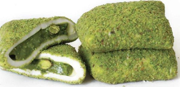 Antep Fıstık Ezme Dolgulu Sütlü Bohça Lokum - 1 KG - Image 1