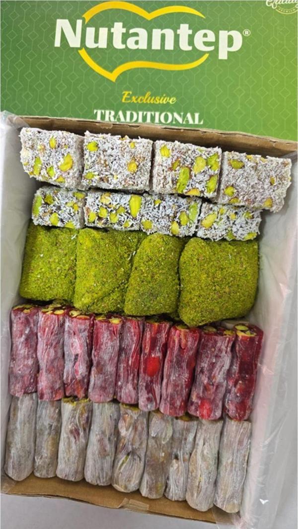 Bol Bol Antep Fıstıklı Özel Karışık Lokum - 1 KG - Image 1