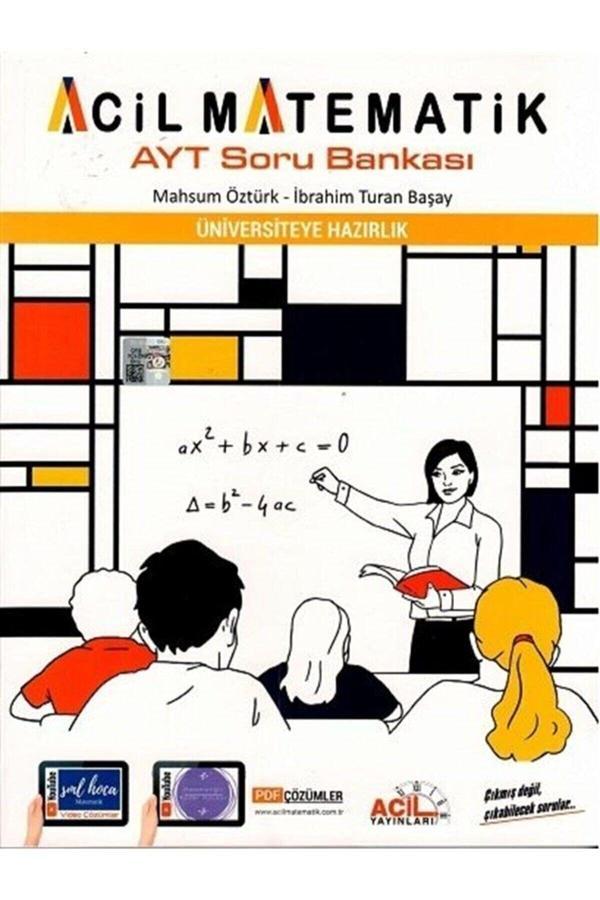 Acil Matematik Ayt Matematik Soru Bankası Güncel Baskı 2024 - Bilgi Sarmal Yayınları - Image 1