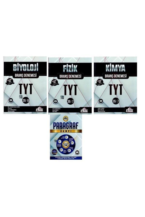 Pes Tyt Deneme Biyoloji 35 6-Pes Tyt Deneme Fizik 35 7-Pes Tyt Deneme Kimya-Pes Paragraf Kampı - Pes Yayınları - Image 1