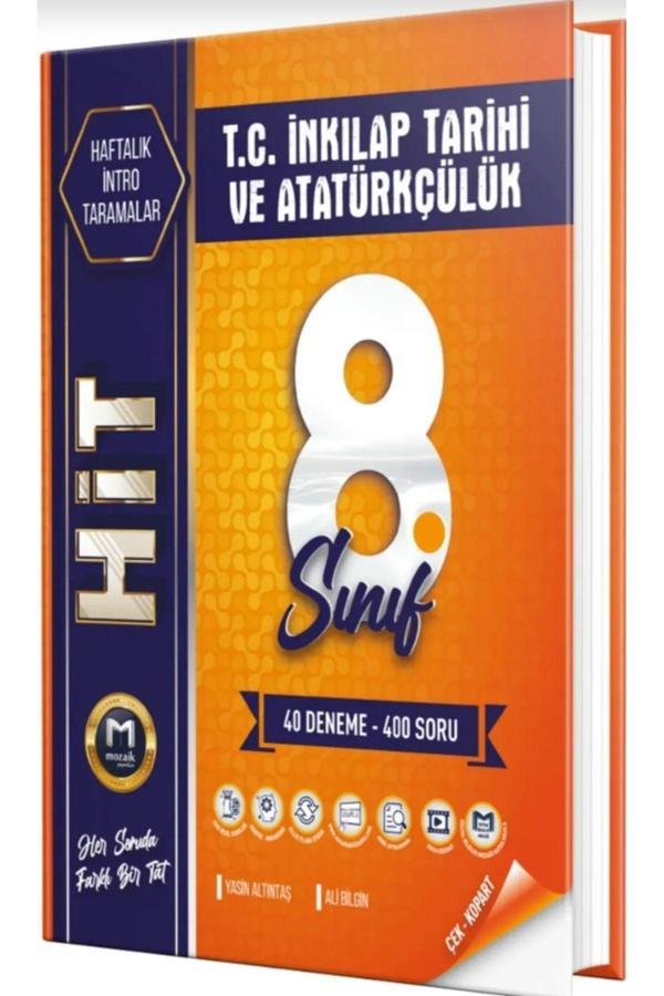 Mozaik Yayınları 8. Sınıf Lgs Hit İnkılap Tarihi 40 Deneme Güncel - Hız Yayınları - Image 1