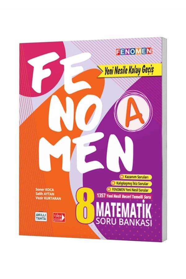 Fenomen Okul 8. Sınıf Matematik (A) Soru Bankası - Fenomen Yayıncılık - Image 1